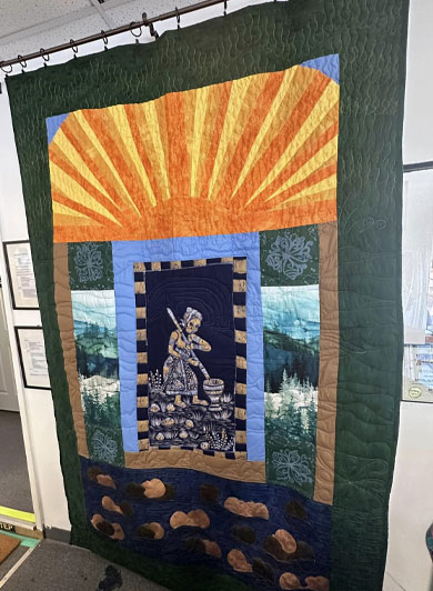 From the Cradle to the Resurrection quilt