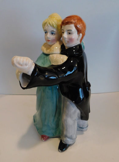 Ballroom Dancing Couple Teapot