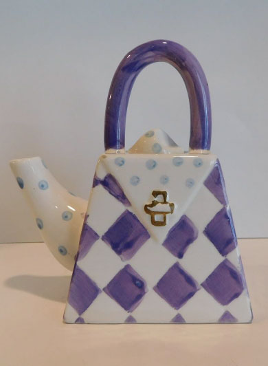 Ceramic Handbag Teapot