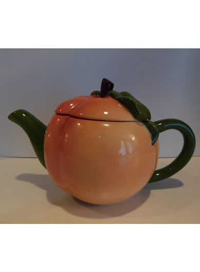 Peach Teapot