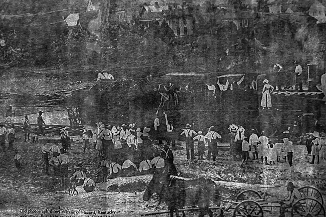 First Train in Hazard, KY